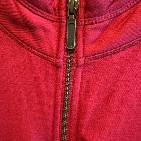Coldwater Creek Full Zip Lightweight Jacket Front Pockets Maroon Plus Sz 3X - Picture 5 of 12